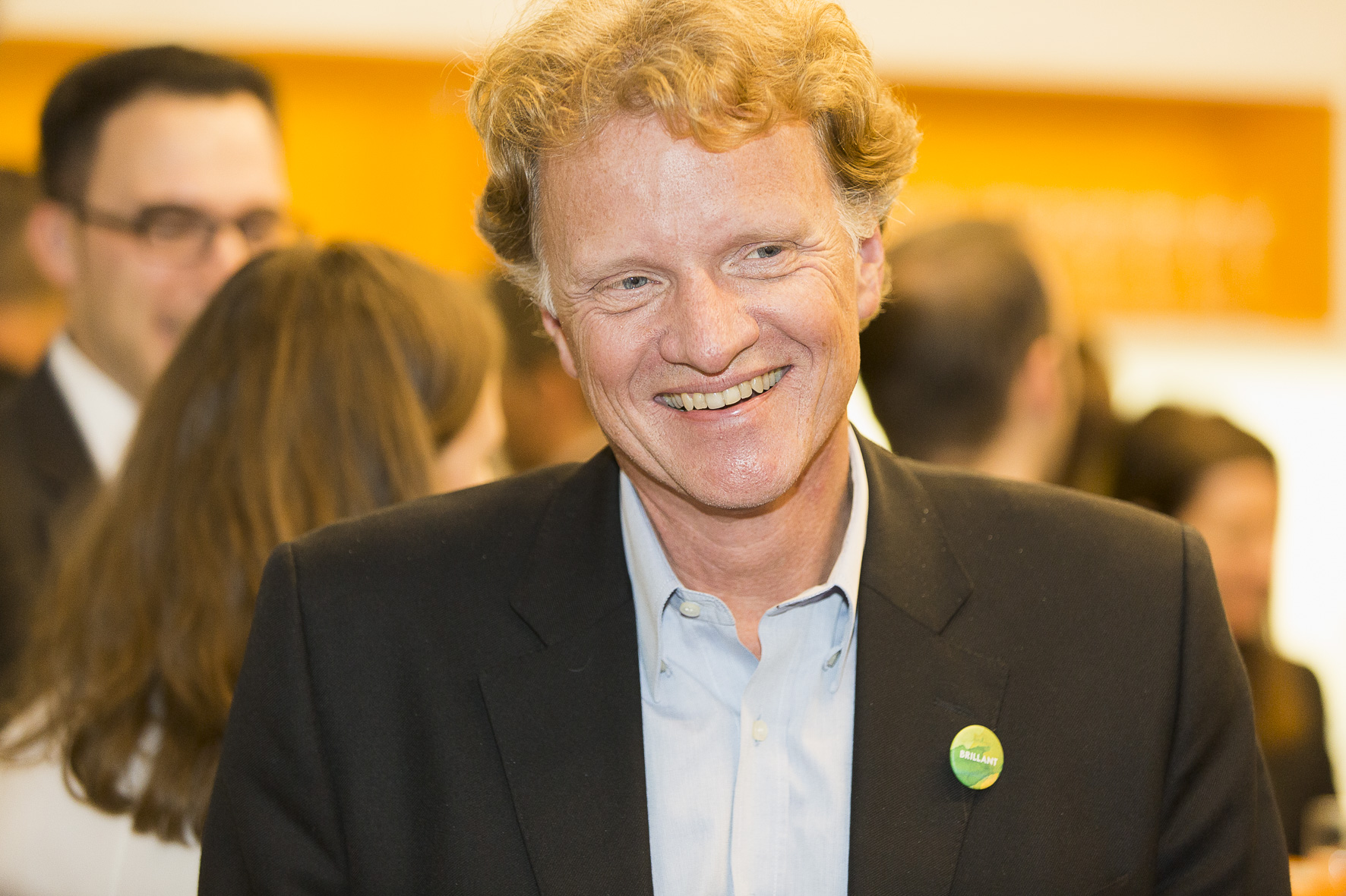 Photo of BSI Life Sciences' Jens Thuesen smiling at a conference